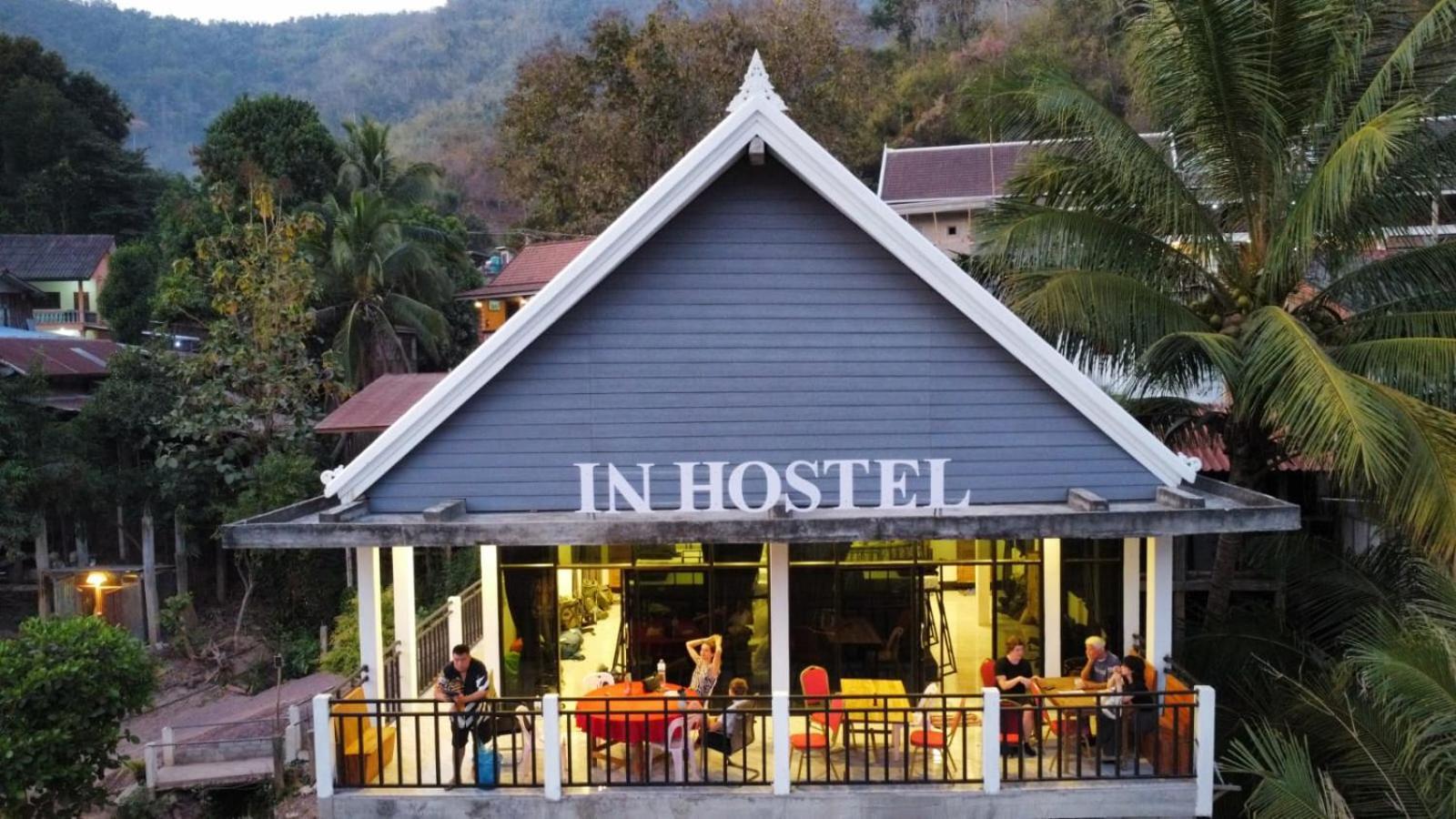 Inn Riverside Hostel Pb Muang Pakbèng Eksteriør bilde
