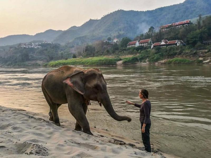 Inn Riverside Hostel Pb Muang Pakbèng Eksteriør bilde